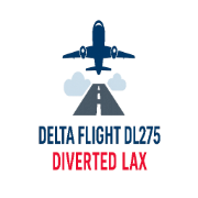 deltaflightdl275divertedlax